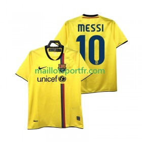 Maillot de Foot FC Barcelone Lionel Messi 10 2008 2009 Retro Exterieur